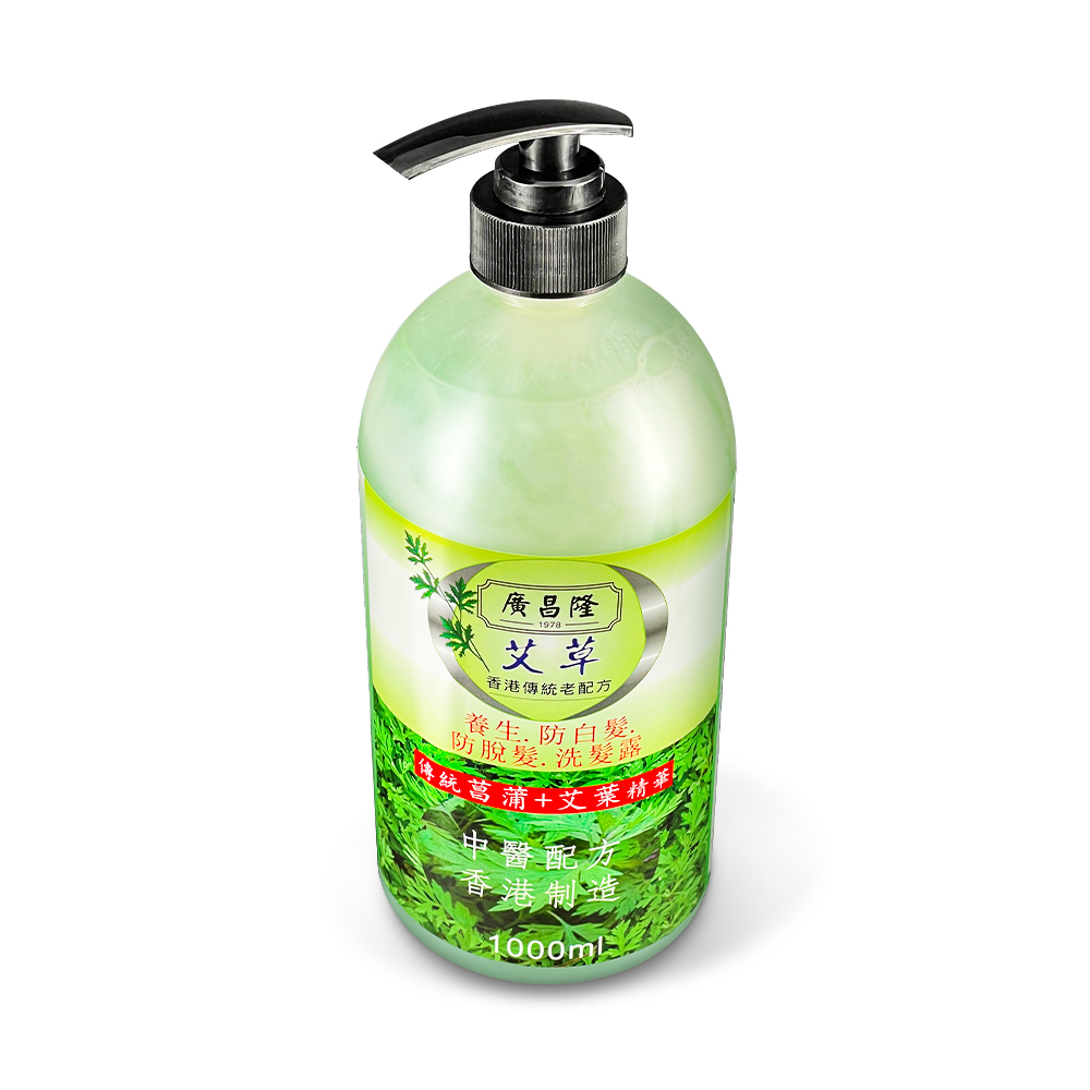 广昌隆艾草（传统菖蒲+艾叶精华）洗发露1000ml